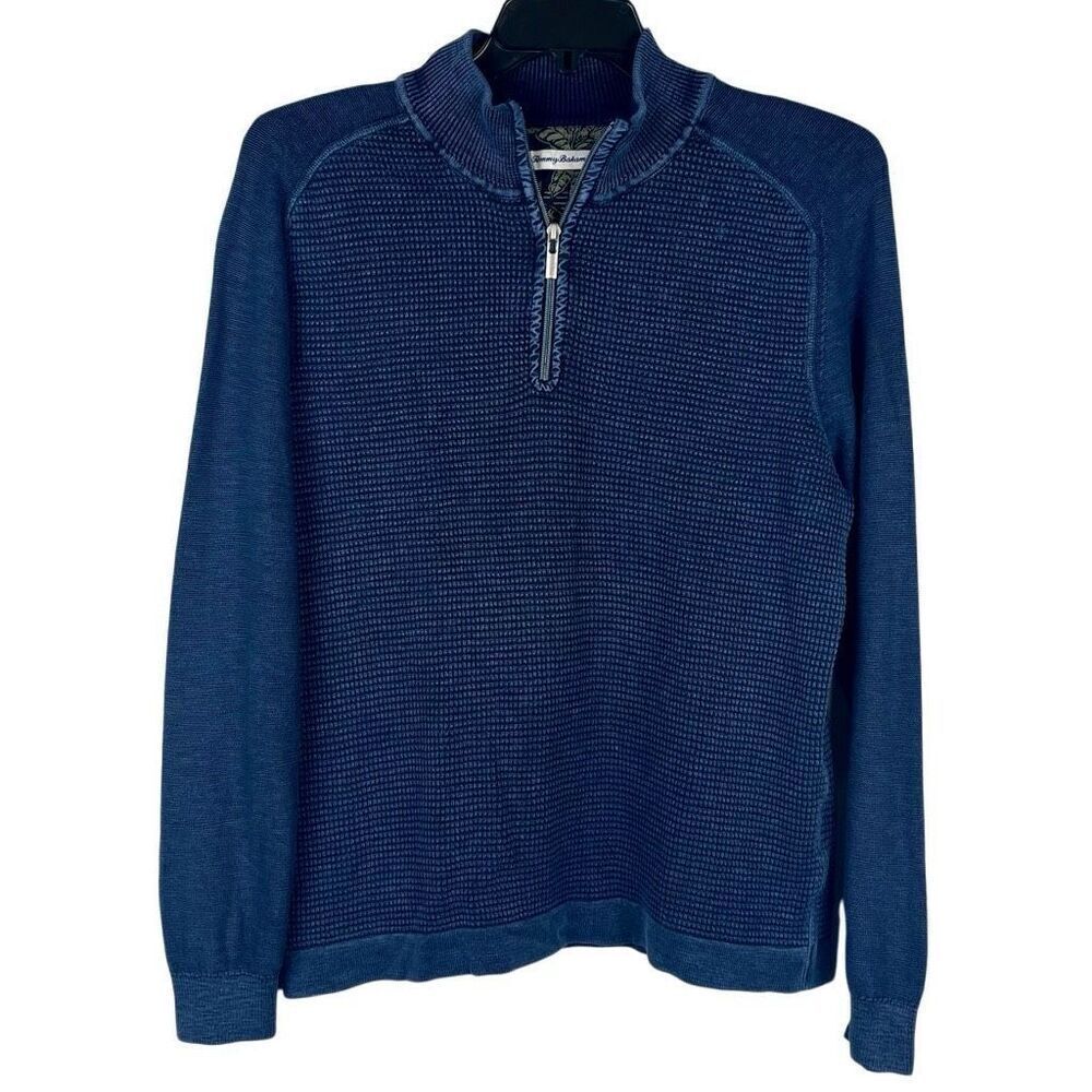 Tommy Bahama Tidemark Half Zip Pullover Sweater Medium